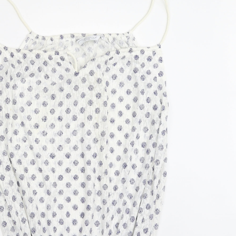 New Look Womens White   Basic Blouse Size 12