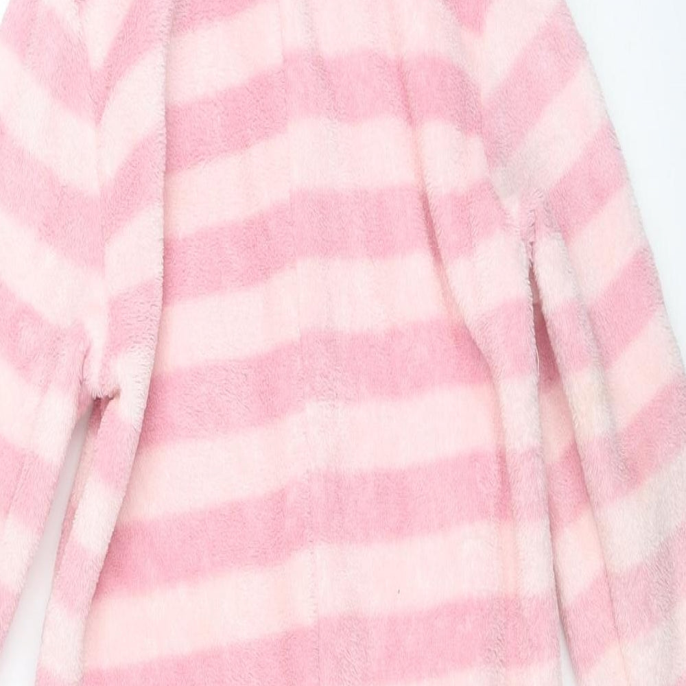NEXT Girls Pink Striped  Capri One Piece Size 4-5 Years