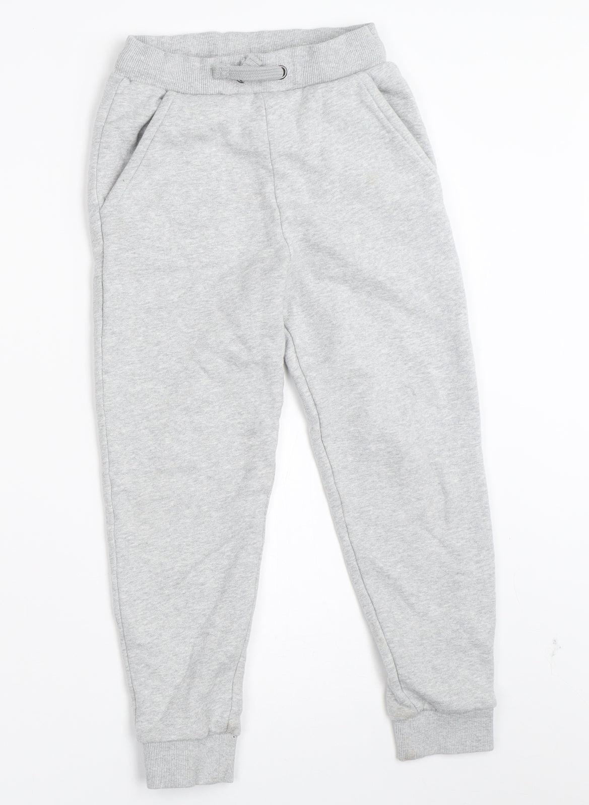 Marks and Spencer Boys Grey   Jogger Trousers Size 7-8 Years