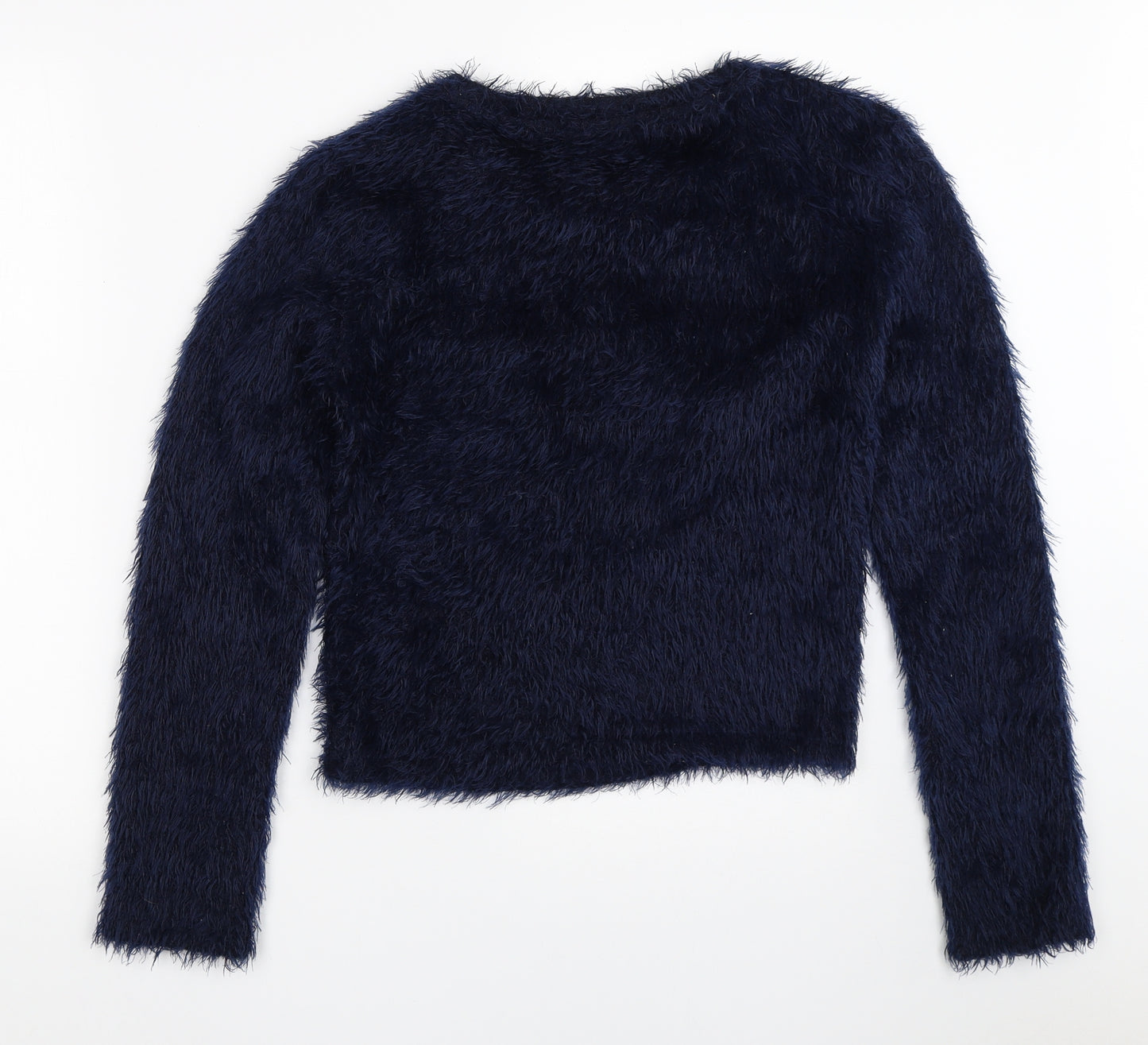 Bershka Womens Blue   Pullover Jumper Size L