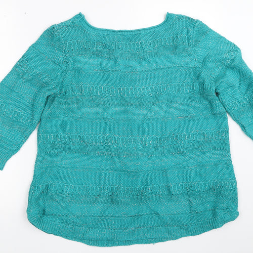 BHS Womens Blue   Pullover Jumper Size 16