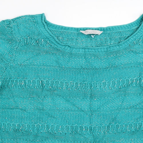 BHS Womens Blue   Pullover Jumper Size 16