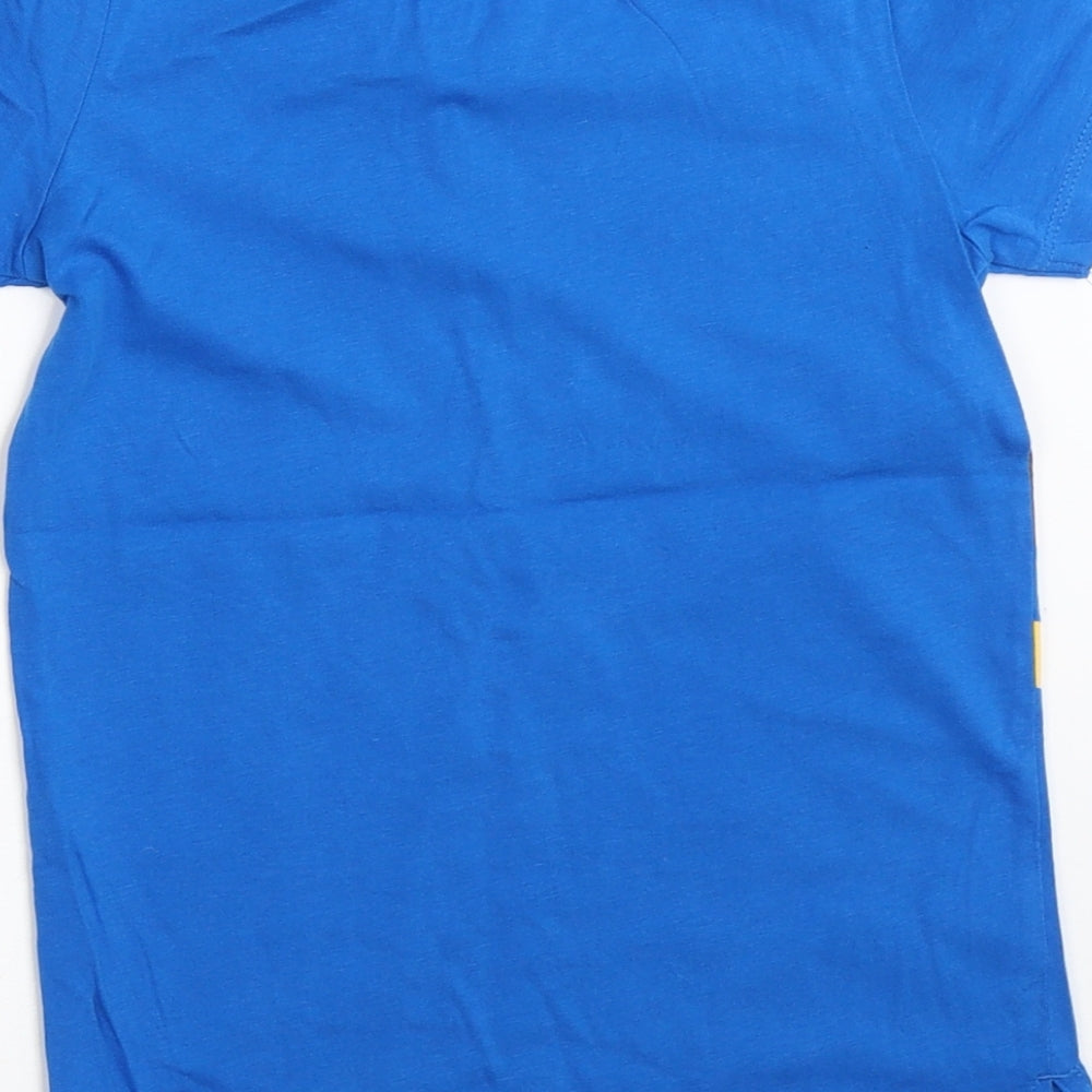 George Boys Blue   Basic T-Shirt Size 5-6 Years  - Hey duggee