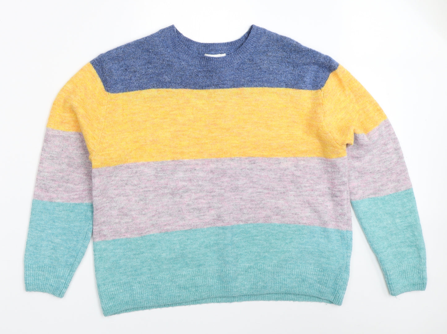 H&M Womens Blue   Pullover Jumper Size S