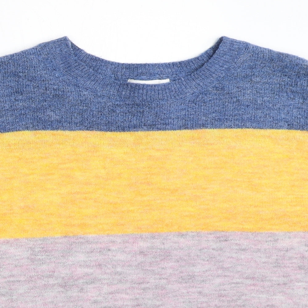 H&M Womens Blue   Pullover Jumper Size S