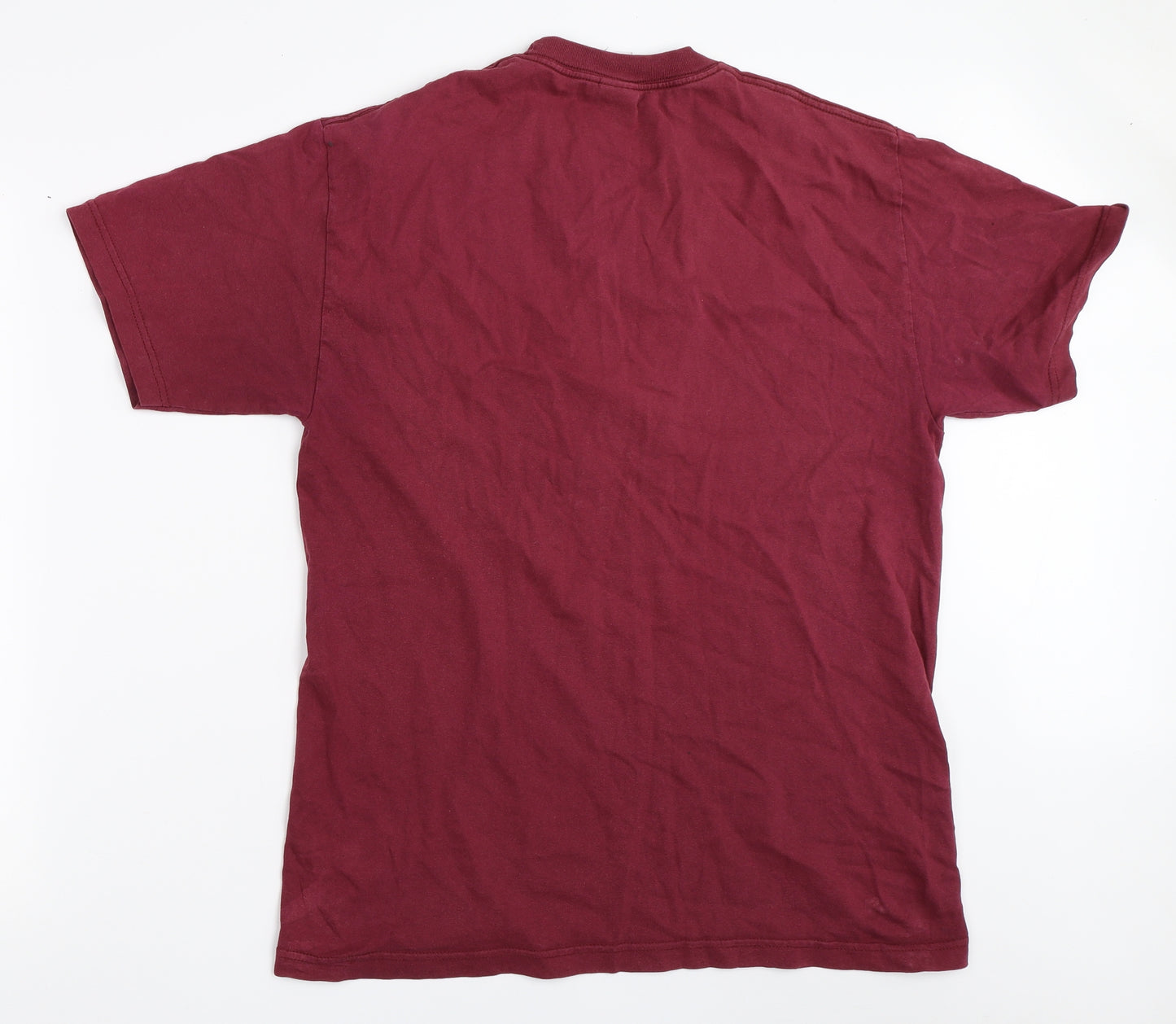 Preworn Mens Red    T-Shirt Size L