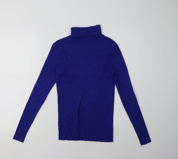 Marks and Spencer Womens Blue Pullover Sweatshirt Size 12