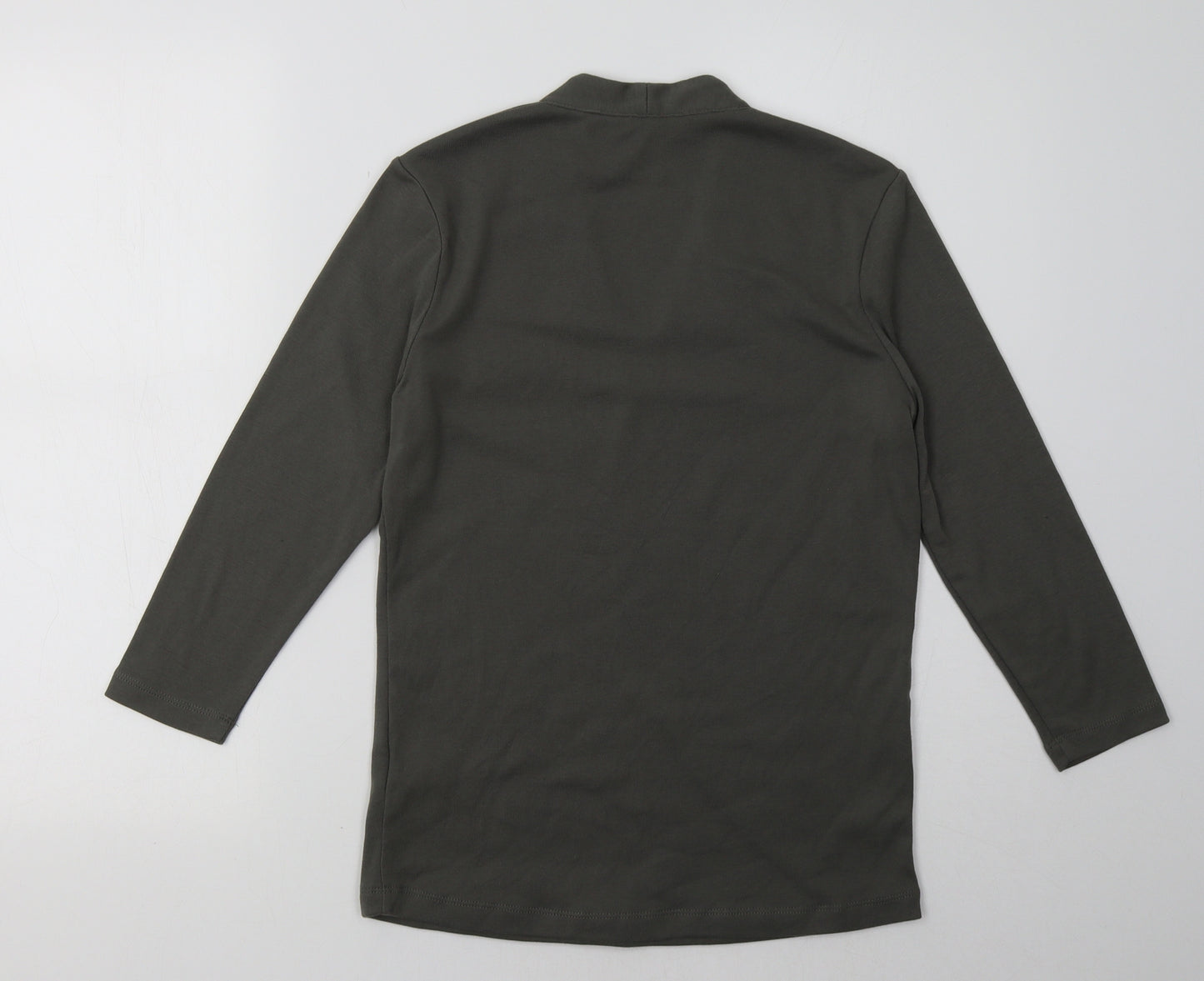vizaviv Womens Green   Pullover Sweatshirt Size 10