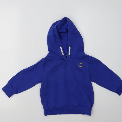 George Boys Blue   Pullover Hoodie Size 2 Years