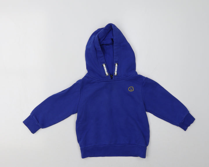 George Boys Blue Pullover Hoodie Size 2 Years