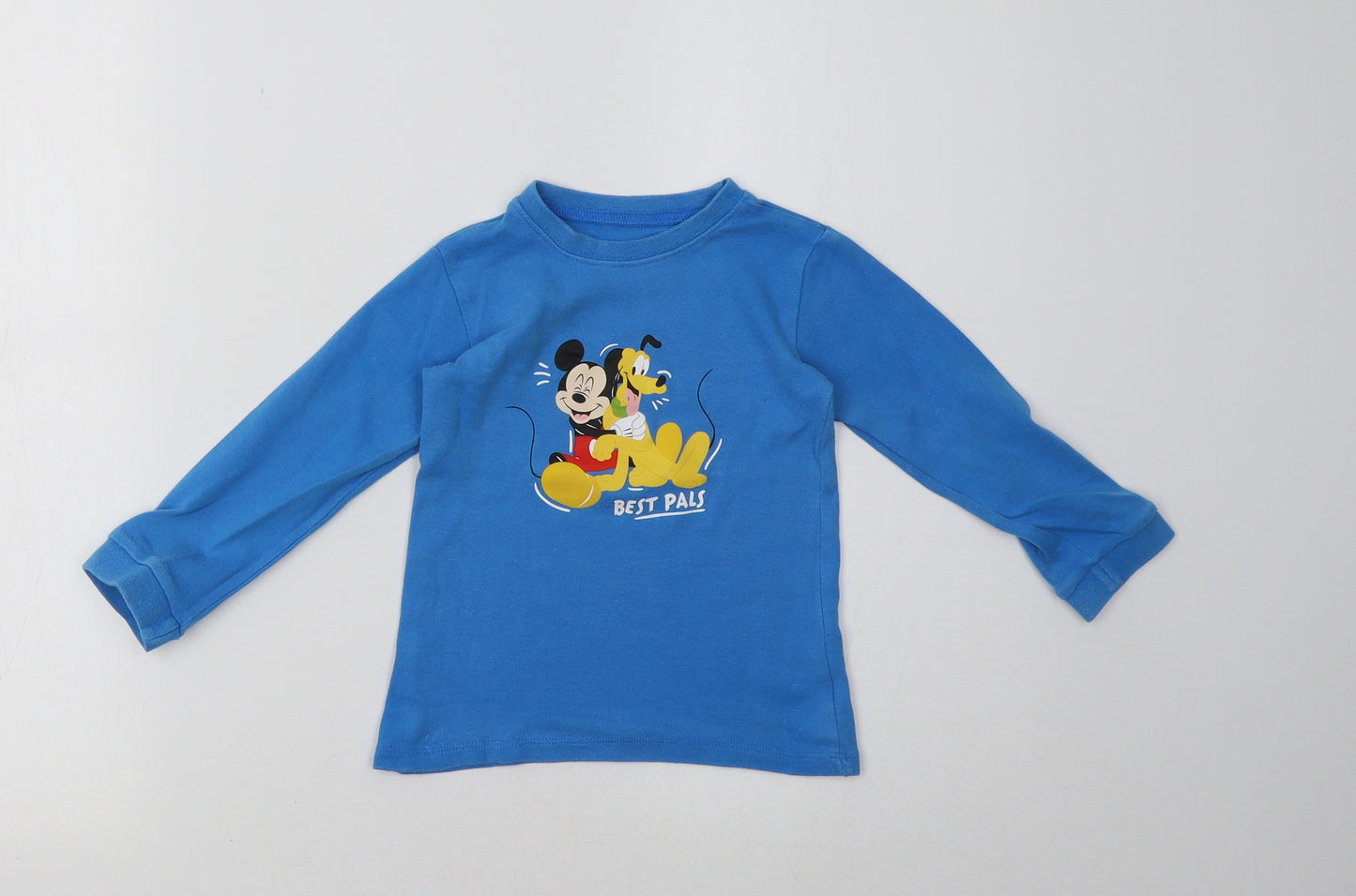 George Boys Blue   Pullover Sweatshirt Size 2-3 Years  - Mickey Mouse