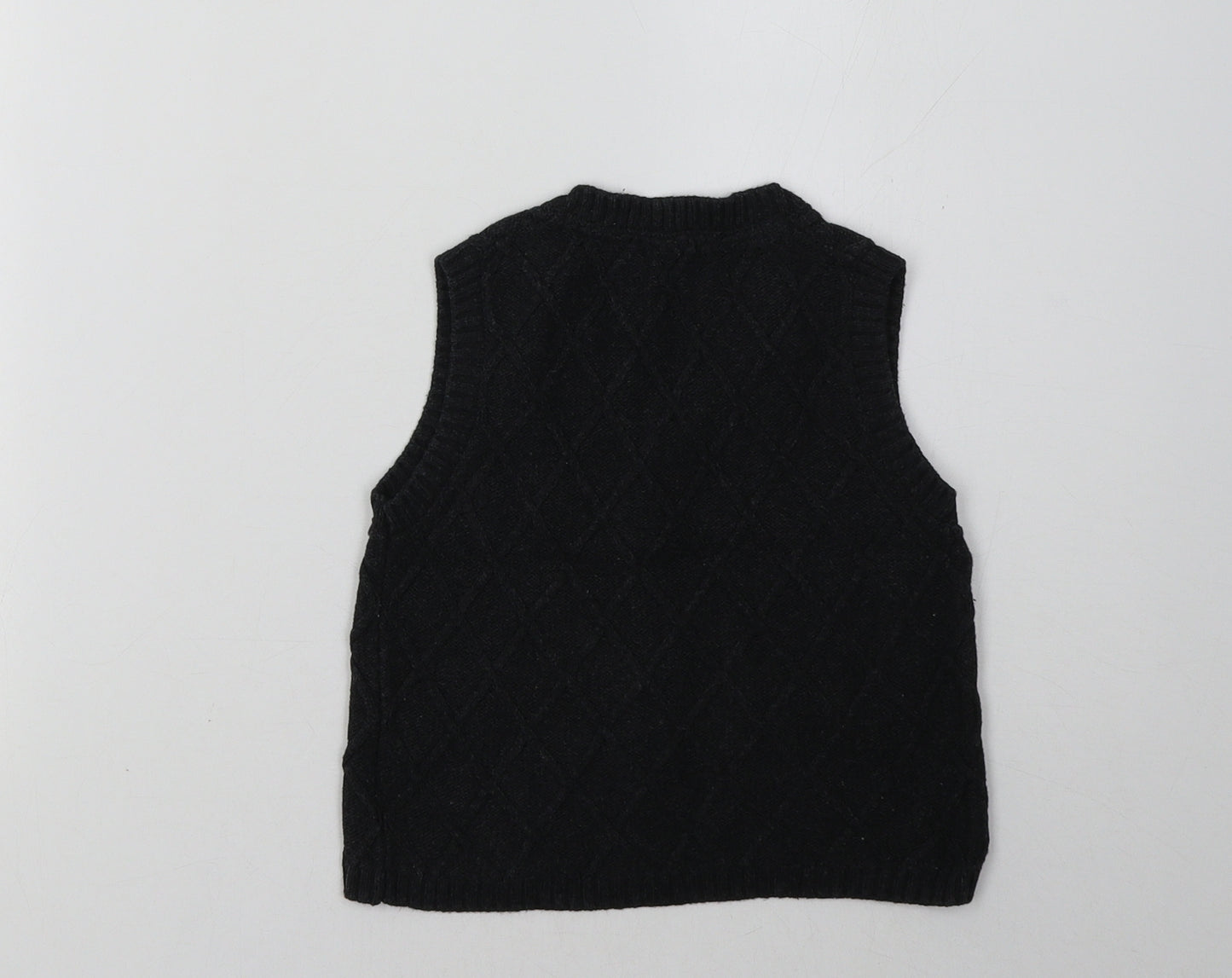 Mini Club Boys Grey   Cardigan Jumper Size 18-24 Months