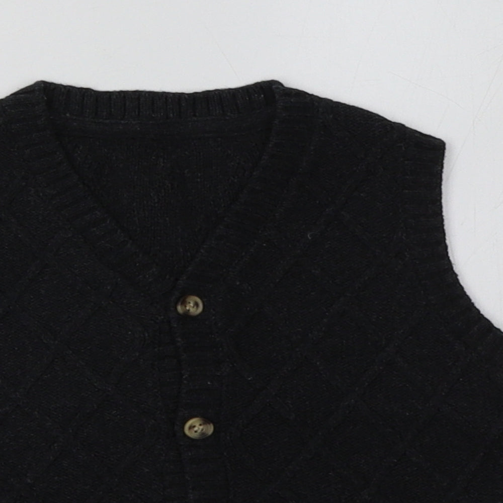 Mini Club Boys Grey   Cardigan Jumper Size 18-24 Months