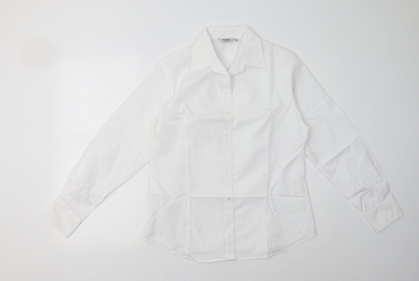 Disley Womens White   Basic Polo Size 12