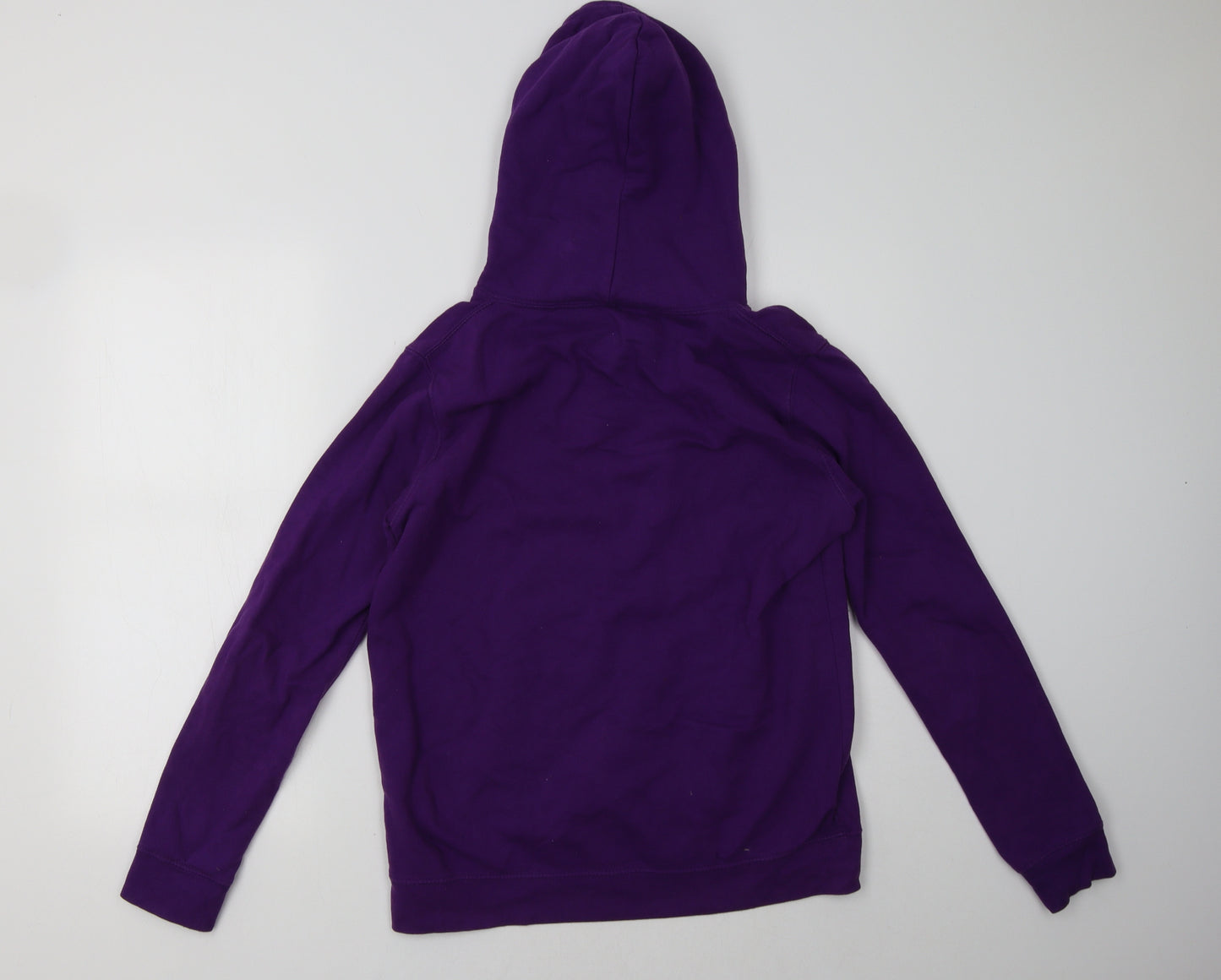 Just Hoods Womens Purple   Pullover Hoodie Size M