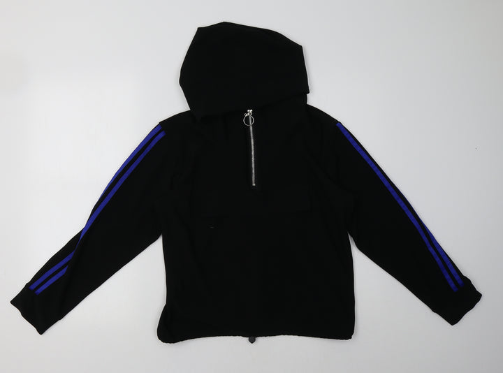 Preworn Womens Black   Pullover Hoodie Size M