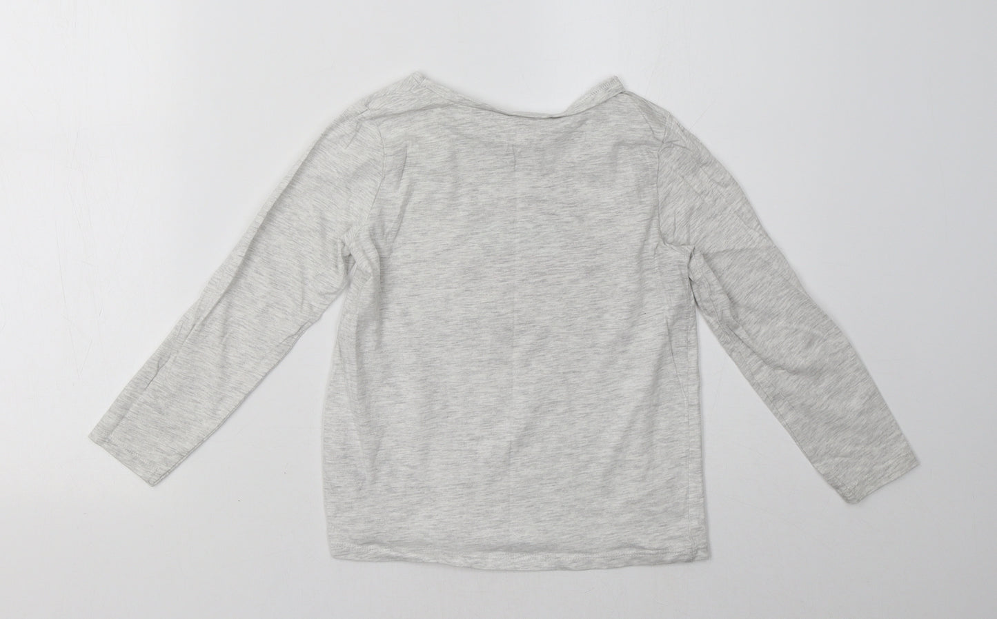 George Girls Grey    Pyjama Top Size 6-7 Years