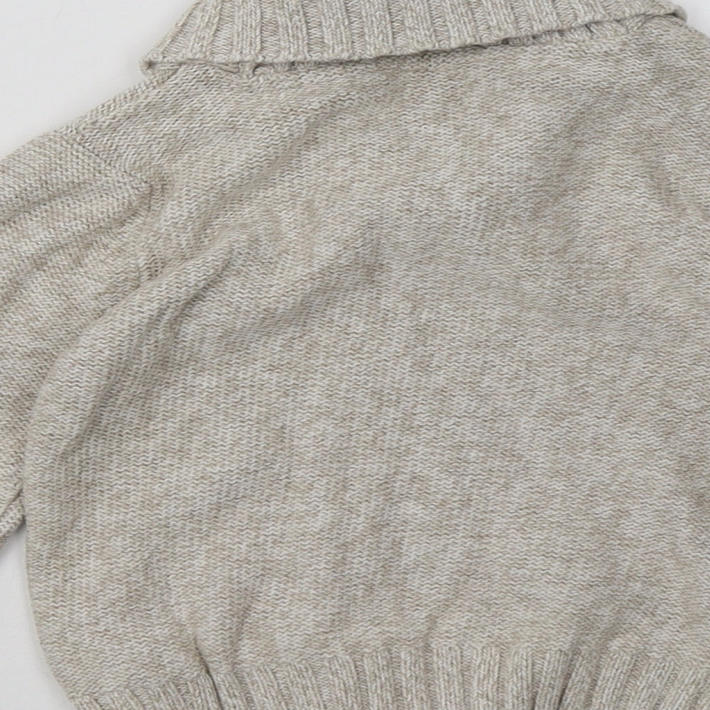 F&F Boys Beige   Pullover Sweatshirt Size 4-5 Years