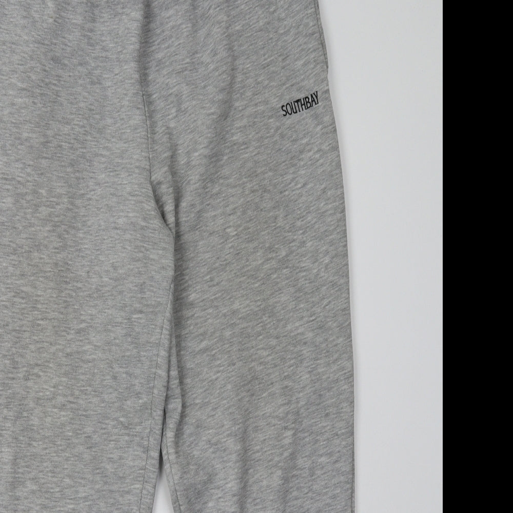 souhtbay Mens Grey   Jogger Trousers Size 32 L30 in