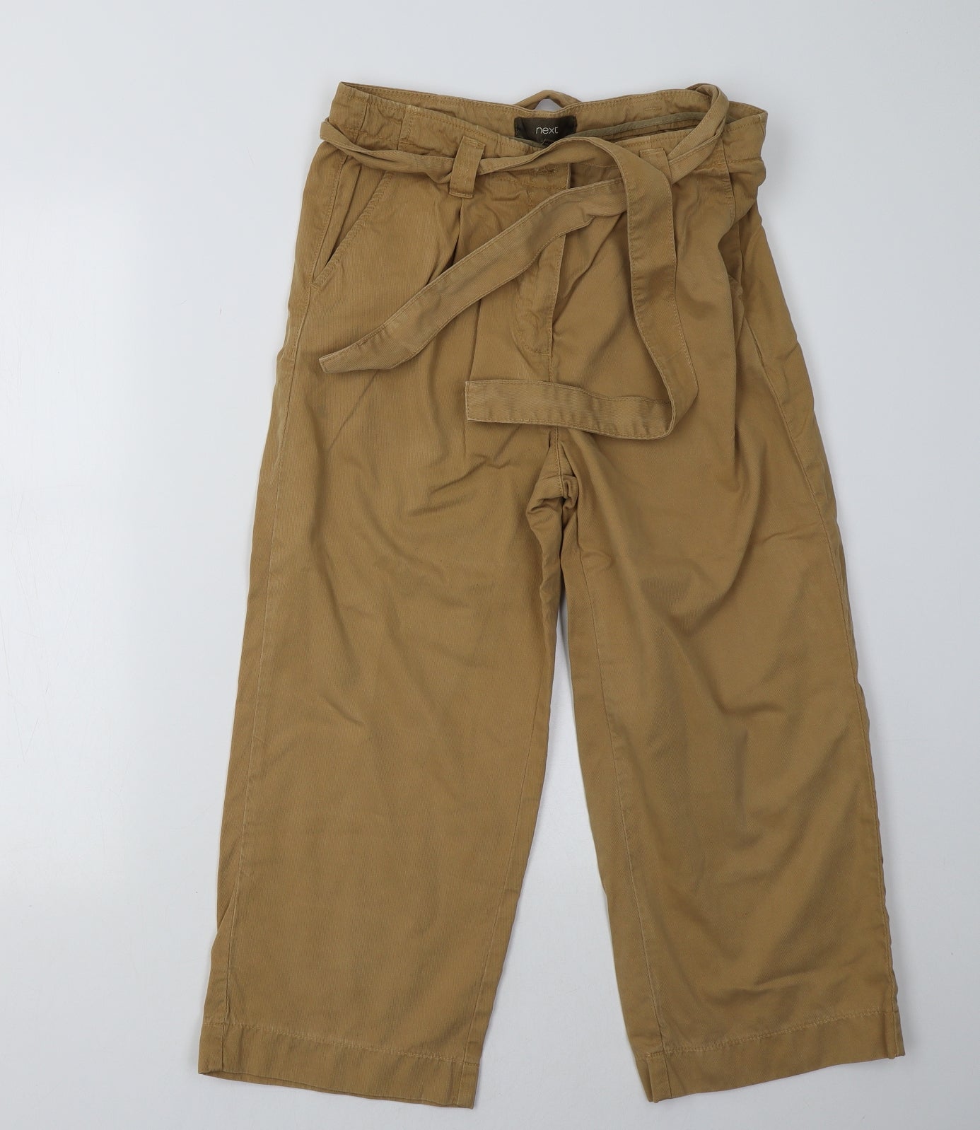 NEXT Womens Brown   Cropped Jeans Size 8 L25 in
