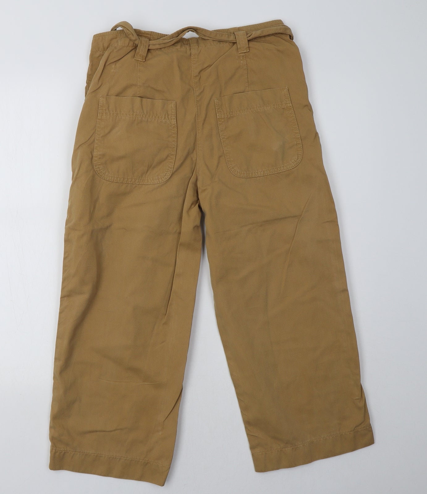 NEXT Womens Brown   Cropped Jeans Size 8 L25 in