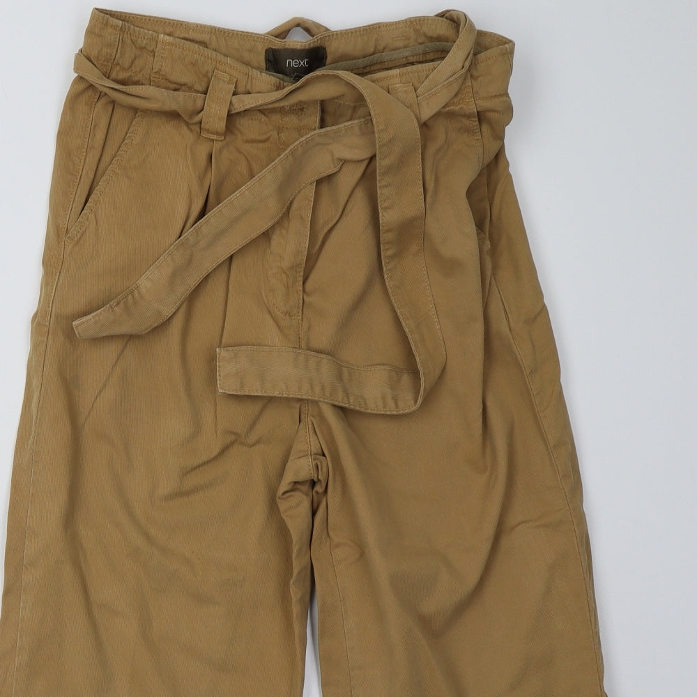 NEXT Womens Brown   Cropped Jeans Size 8 L25 in