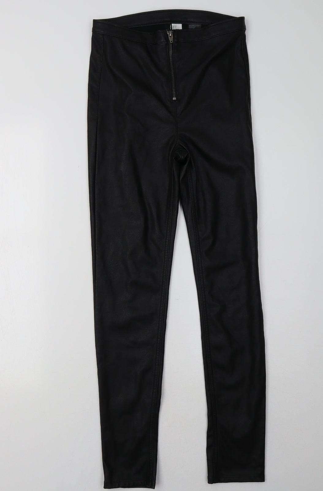 H&M Womens Black   Trousers  Size 12 L32 in