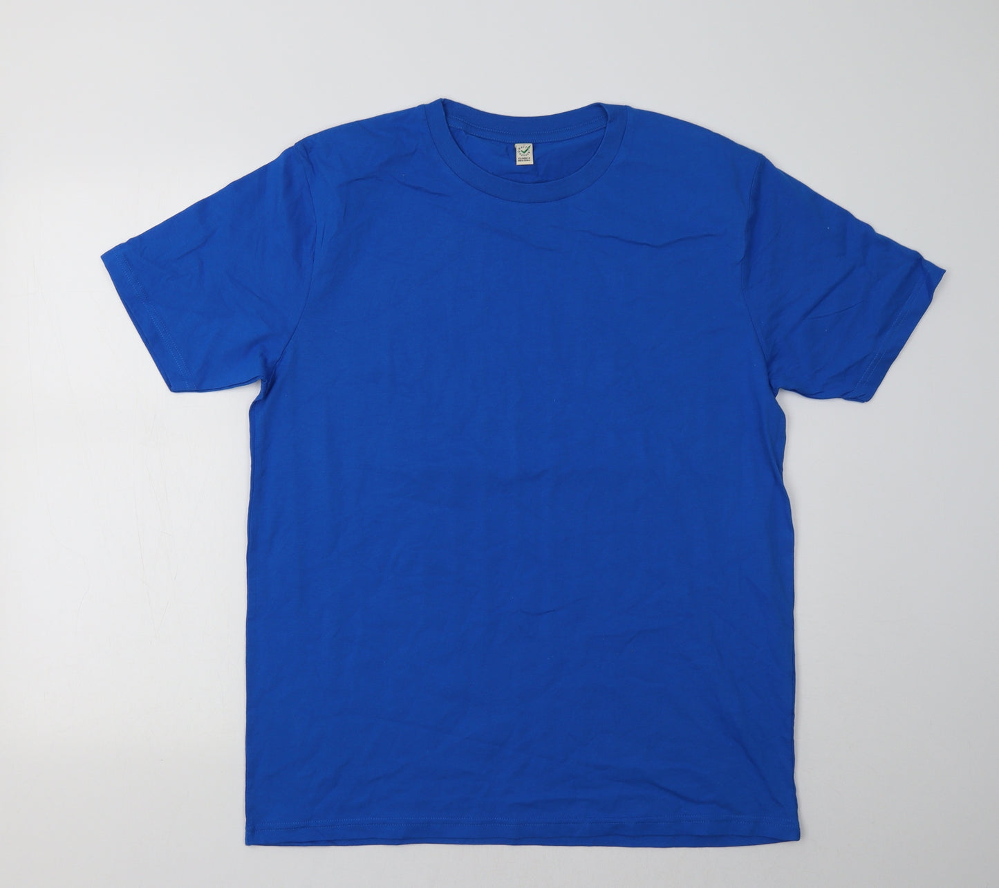 earth positive Mens Blue    T-Shirt Size L