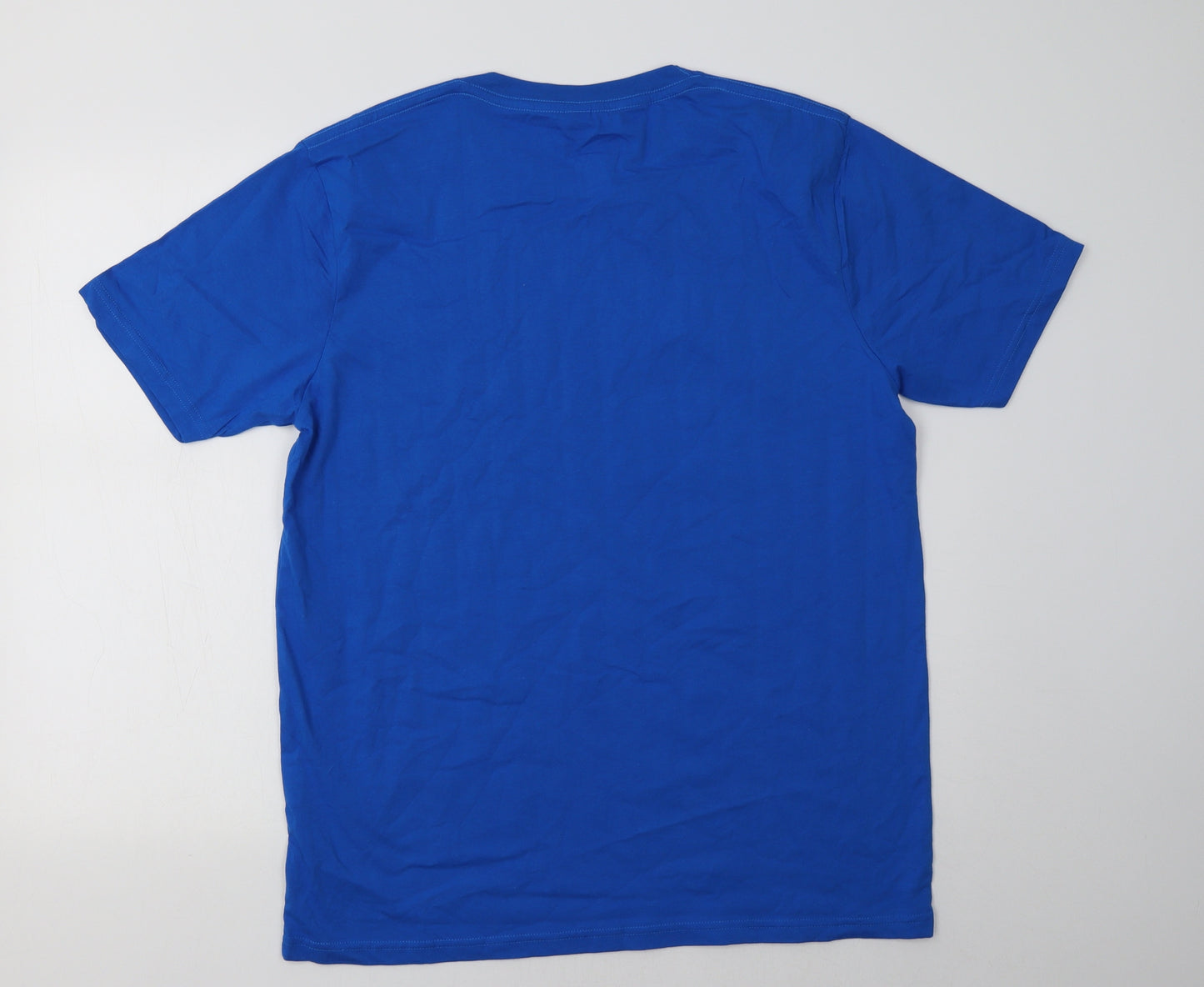 earth positive Mens Blue    T-Shirt Size L