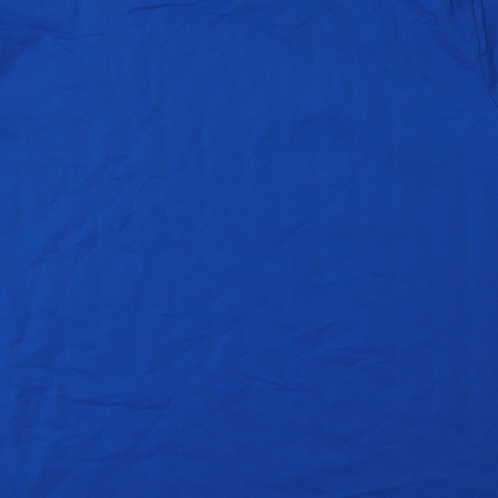 earth positive Mens Blue    T-Shirt Size L
