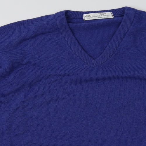 Marks and Spencer Mens Purple   Pullover Sweatshirt Size S