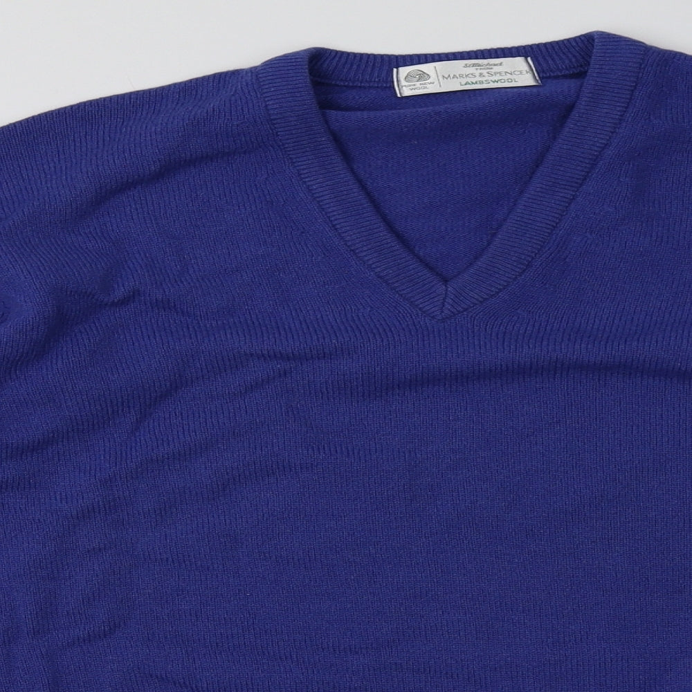 Marks and Spencer Mens Purple   Pullover Sweatshirt Size S
