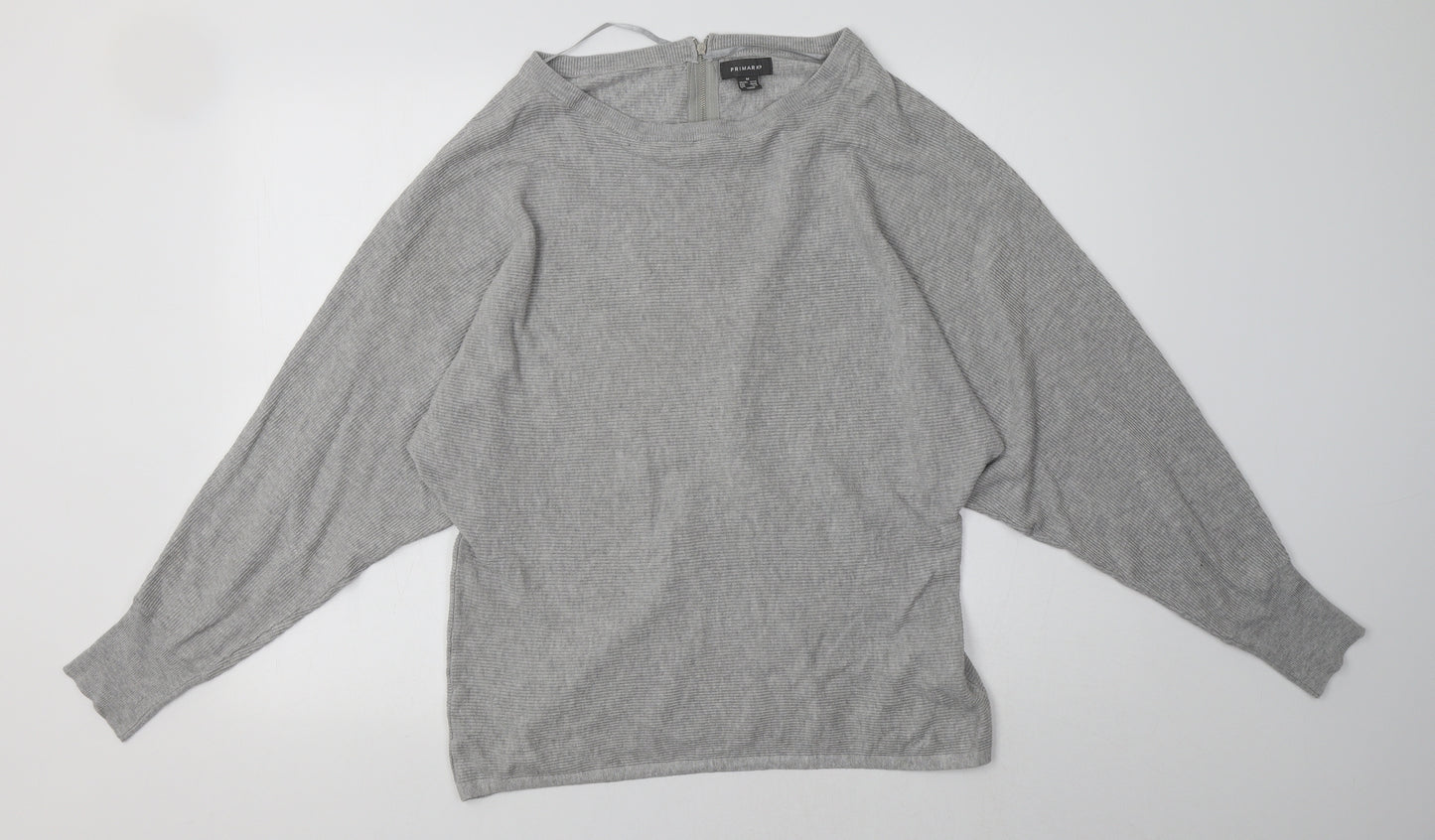 Primark Womens Grey   Pullover Sweatshirt Size M
