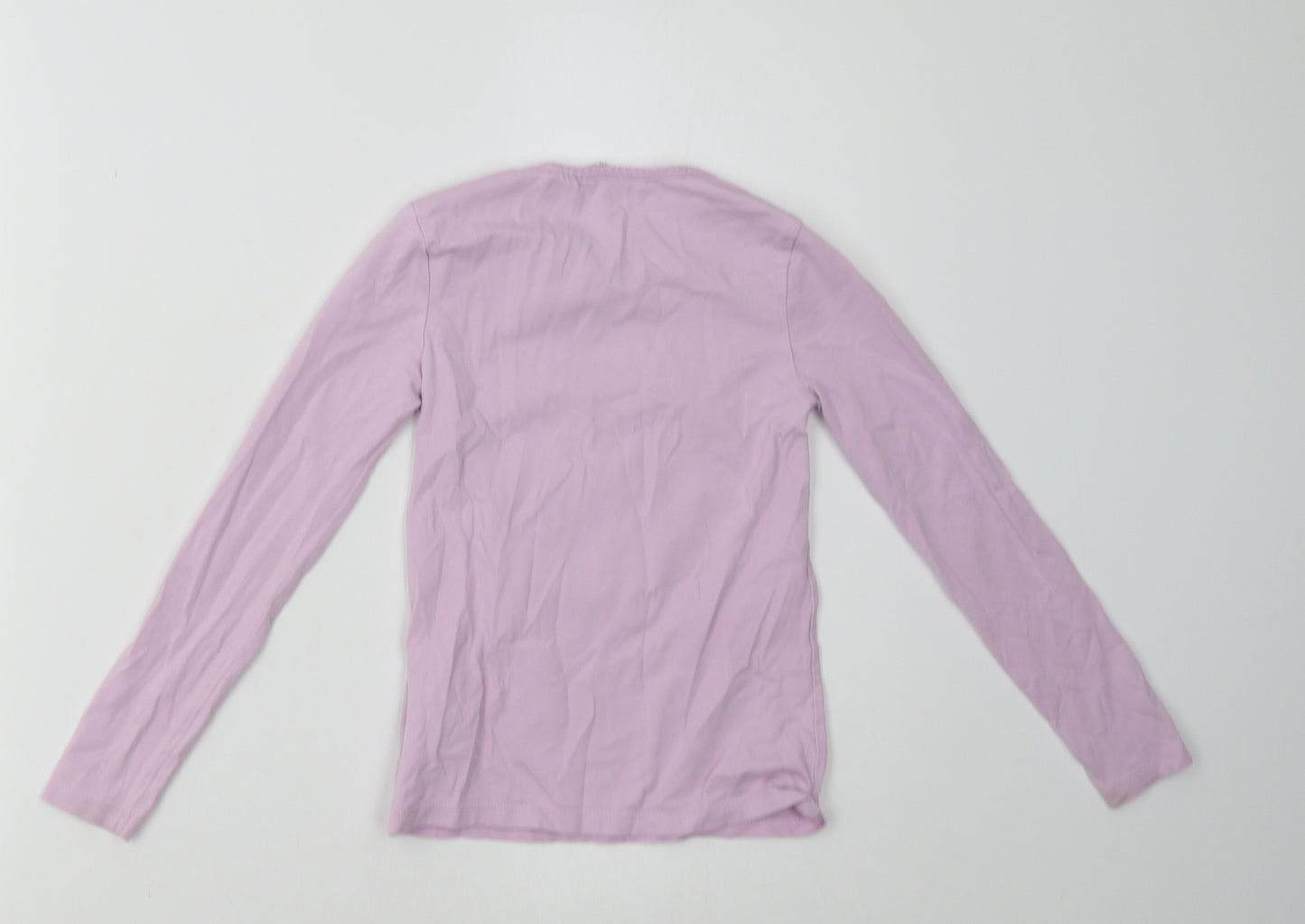 H&M Girls Purple   Pullover Sweatshirt Size 6 Years  - Frozen