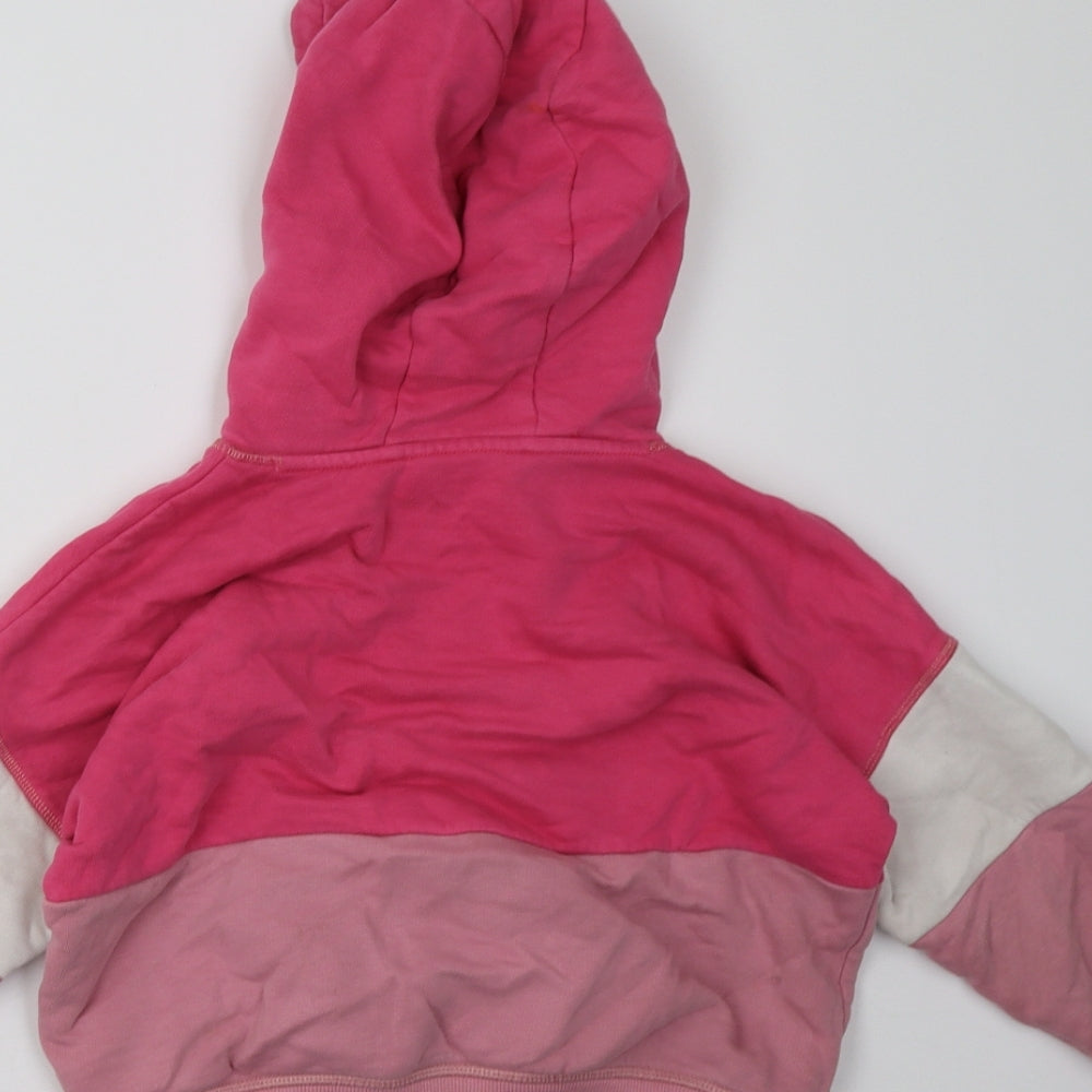 Marks and Spencer Girls Pink   Pullover Hoodie Size 7-8 Years