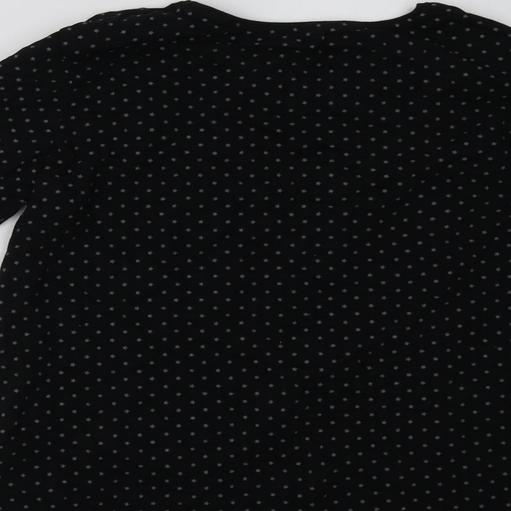Primark Girls Black    Pyjama Top Size 14-15 Years