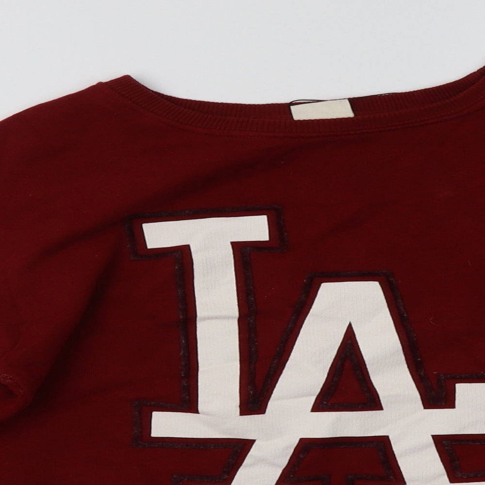 Zara Boys Red   Pullover Sweatshirt Size 13-14 Years