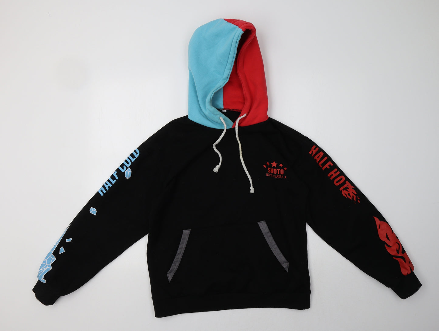 SHOTO Womens Black   Pullover Hoodie Size S