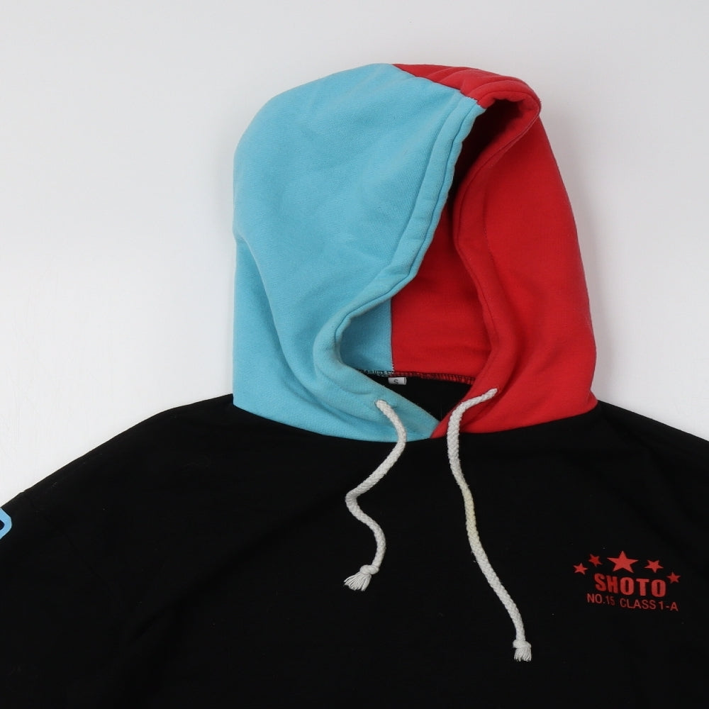 SHOTO Womens Black   Pullover Hoodie Size S