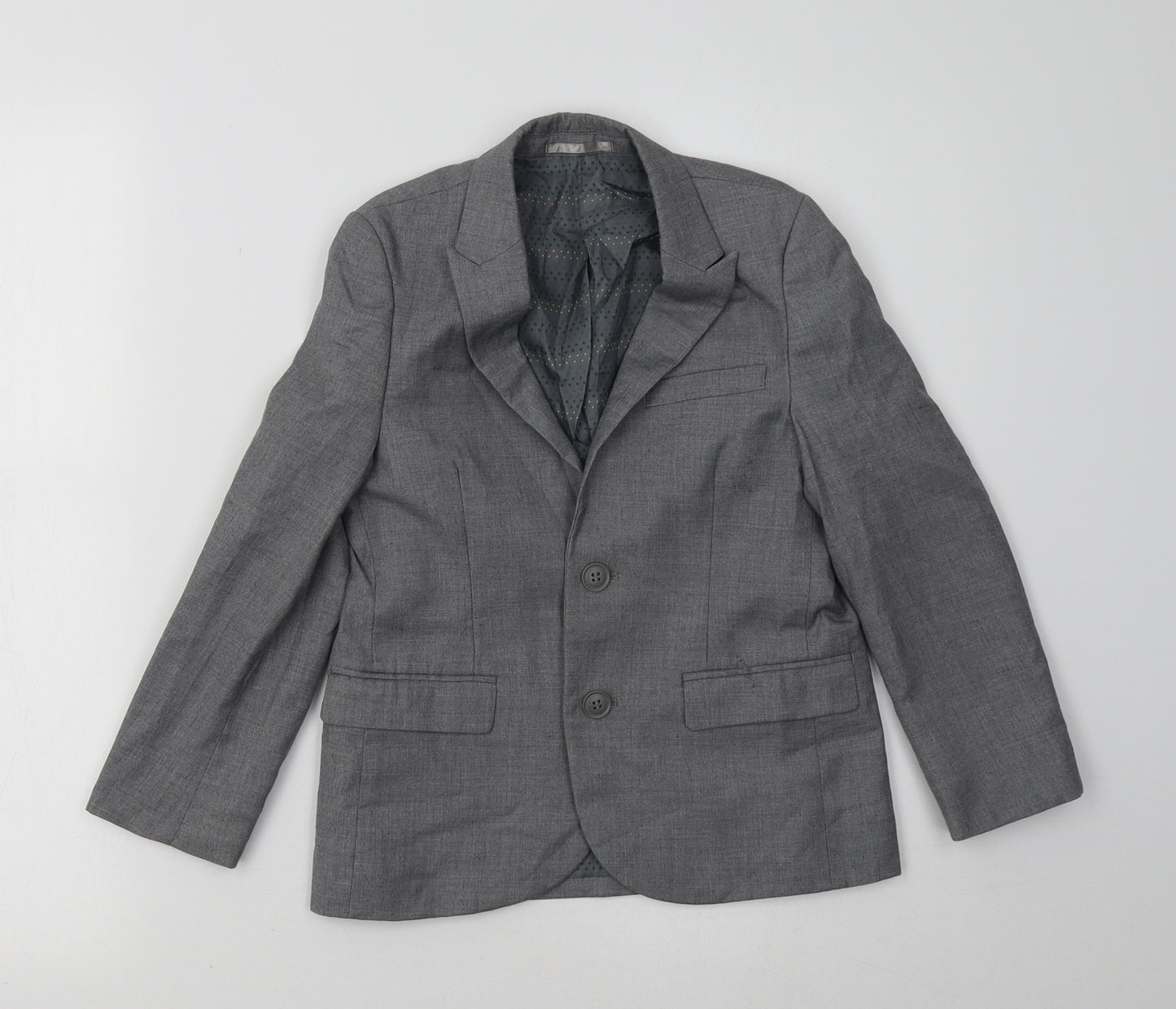 NEXT Boys Grey   Jacket Blazer Size 8 Years