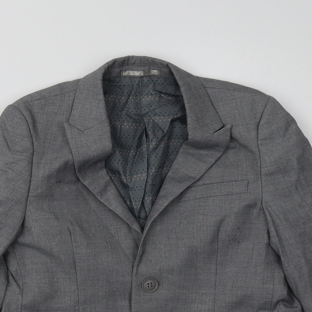 NEXT Boys Grey   Jacket Blazer Size 8 Years