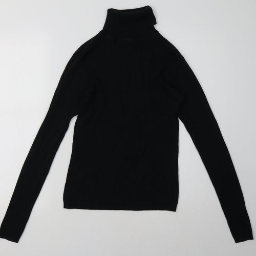 Select Womens Black   Pullover Sweatshirt Size 12