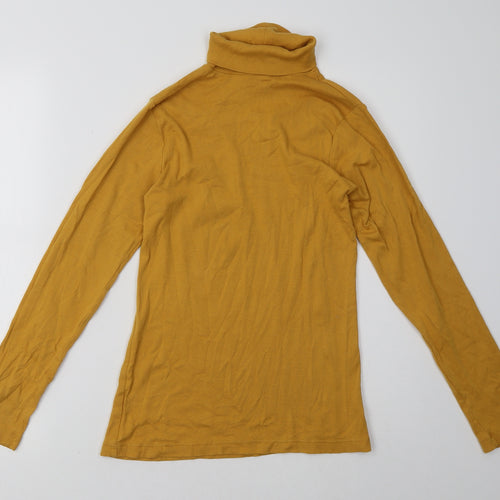Peacocks Womens Yellow   Pullover Sweatshirt Size 12