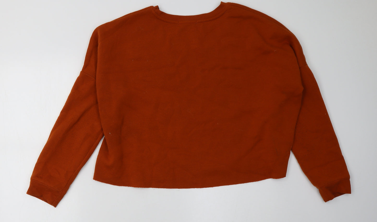 Primark Womens Orange   Pullover Sweatshirt Size 10