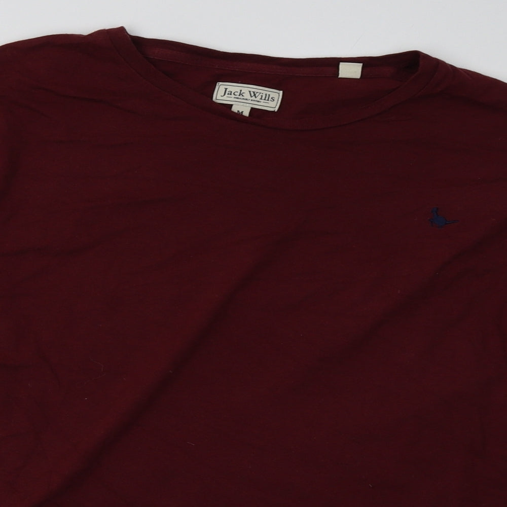 Jack Wills Mens Red   Pullover Sweatshirt Size M