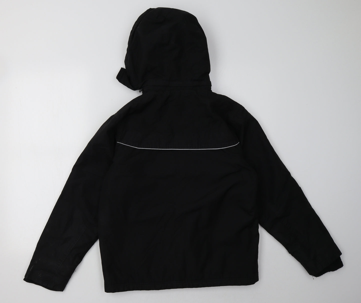 Slazenger Boys Black   Basic Coat Coat Size 13 Years