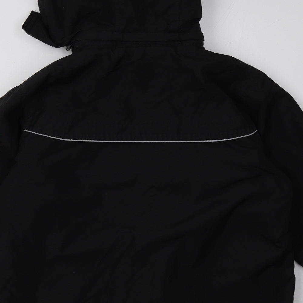Slazenger Boys Black   Basic Coat Coat Size 13 Years