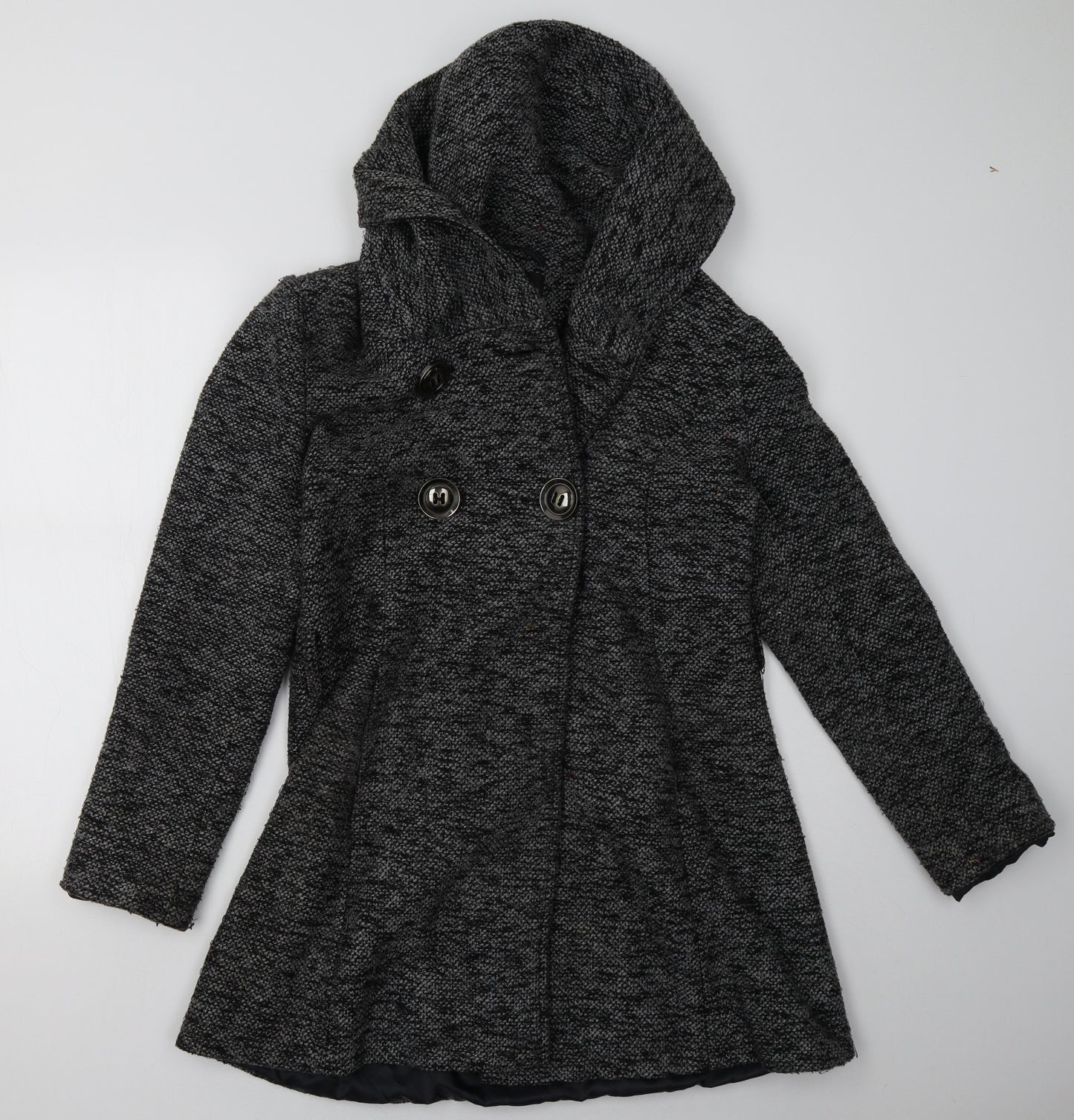 jumpo Womens Grey   Overcoat Coat Size 12
