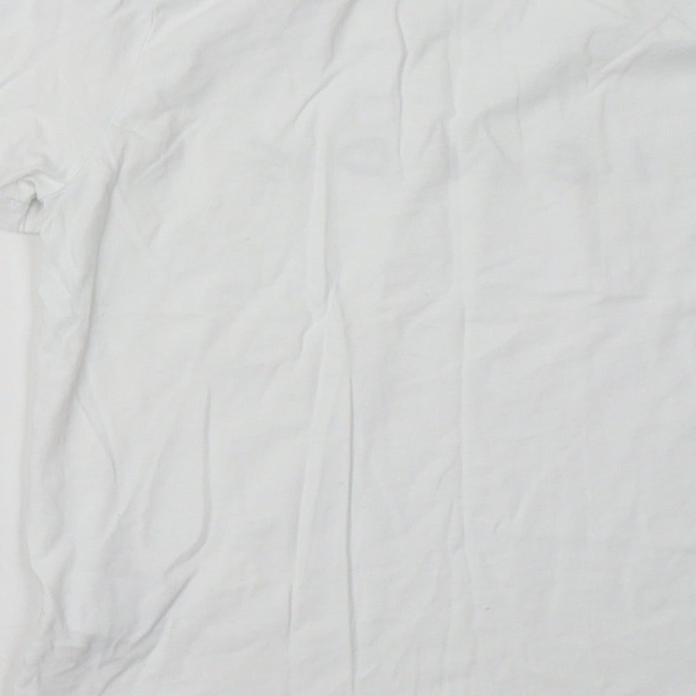 H&M Womens White   Basic T-Shirt Size S  - Friends