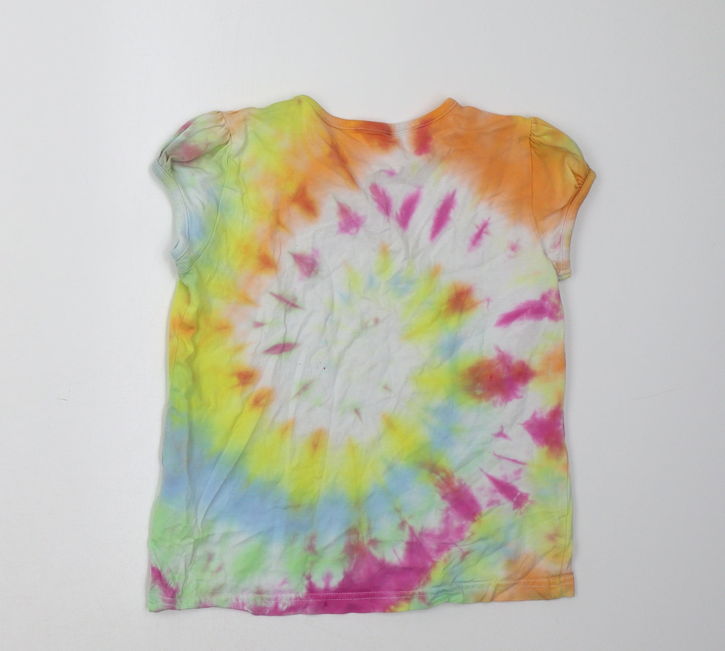 George Girls Multicoloured   Basic T-Shirt Size 8-9 Years